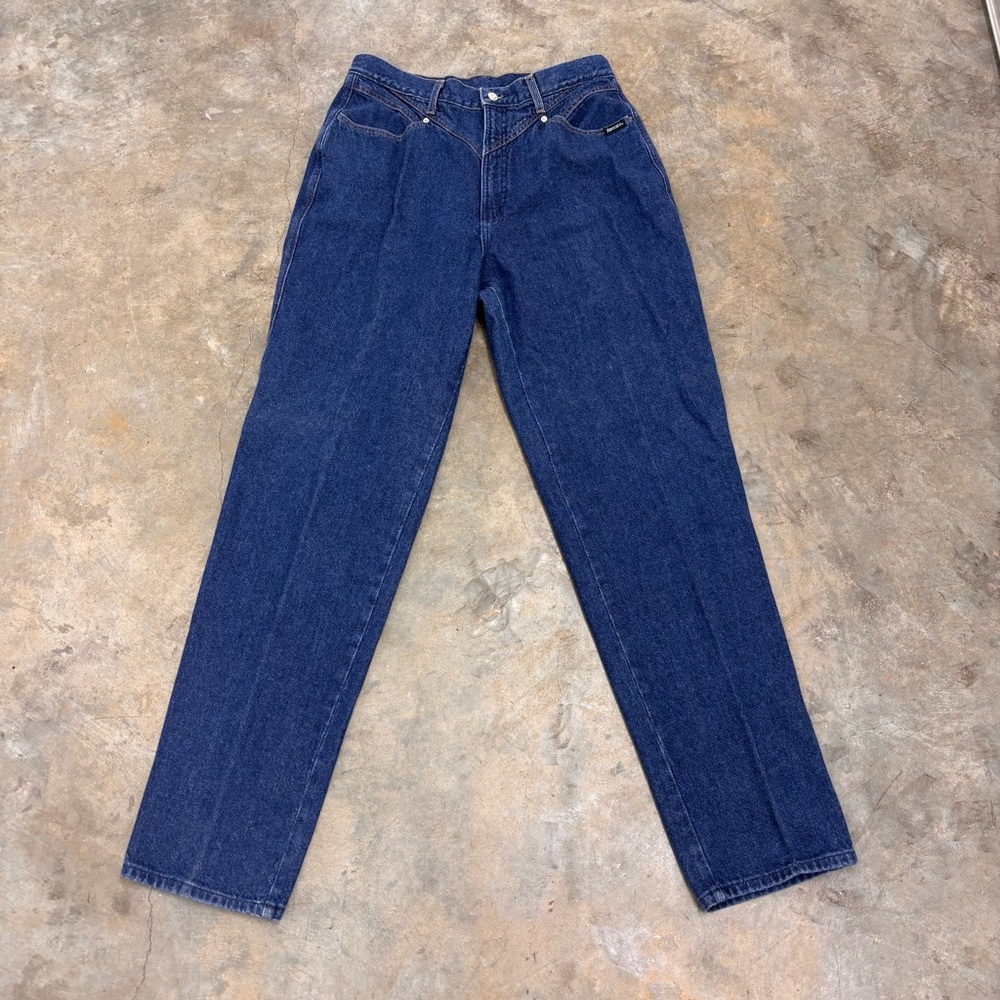 VTG Rocky Mountain Jeans Womens 18 Long Bareback High Rise Western Denim Rockies